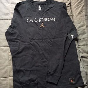 AUTHENTIC OVO x Air Jordan LS Tee (Medium)